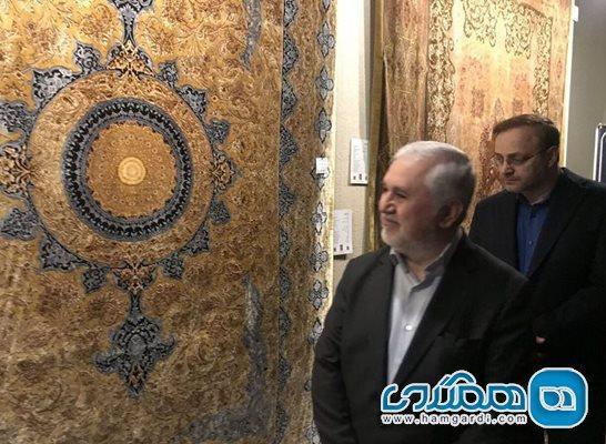 قائم مقام وزیر میراث فرهنگی کشور از موزه فرش بازدید کرد