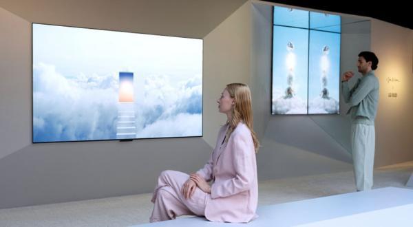 تلویزیون های OLED ال جی در نمایشگاه هنر فریز نیویورک